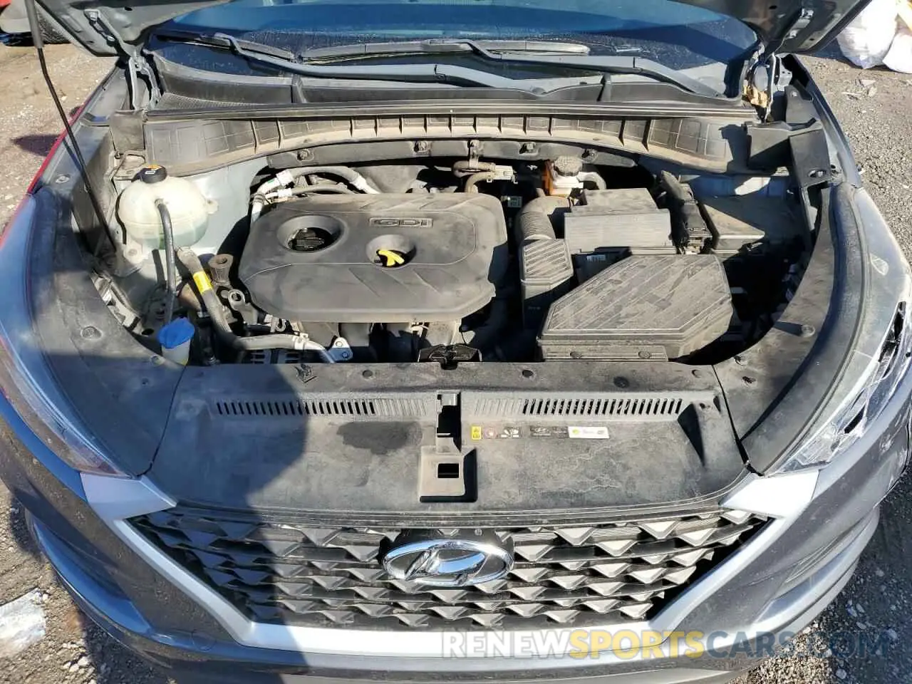 13 Photograph of a damaged car KM8J2CA49KU030820 HYUNDAI TUCSON 2019
