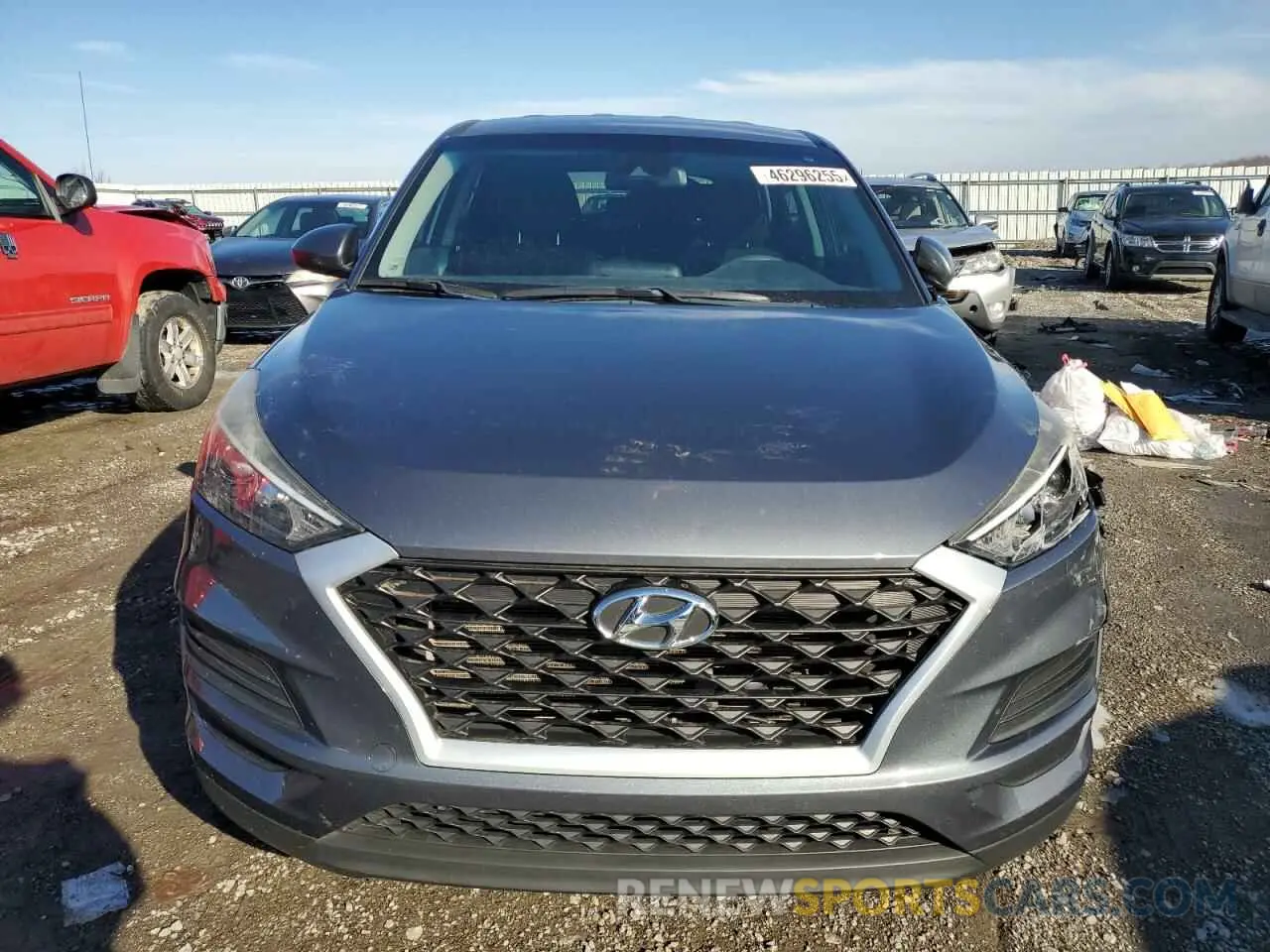 5 Photograph of a damaged car KM8J2CA49KU030820 HYUNDAI TUCSON 2019
