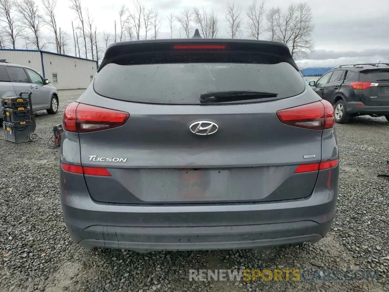 6 Photograph of a damaged car KM8J2CA49KU032440 HYUNDAI TUCSON 2019