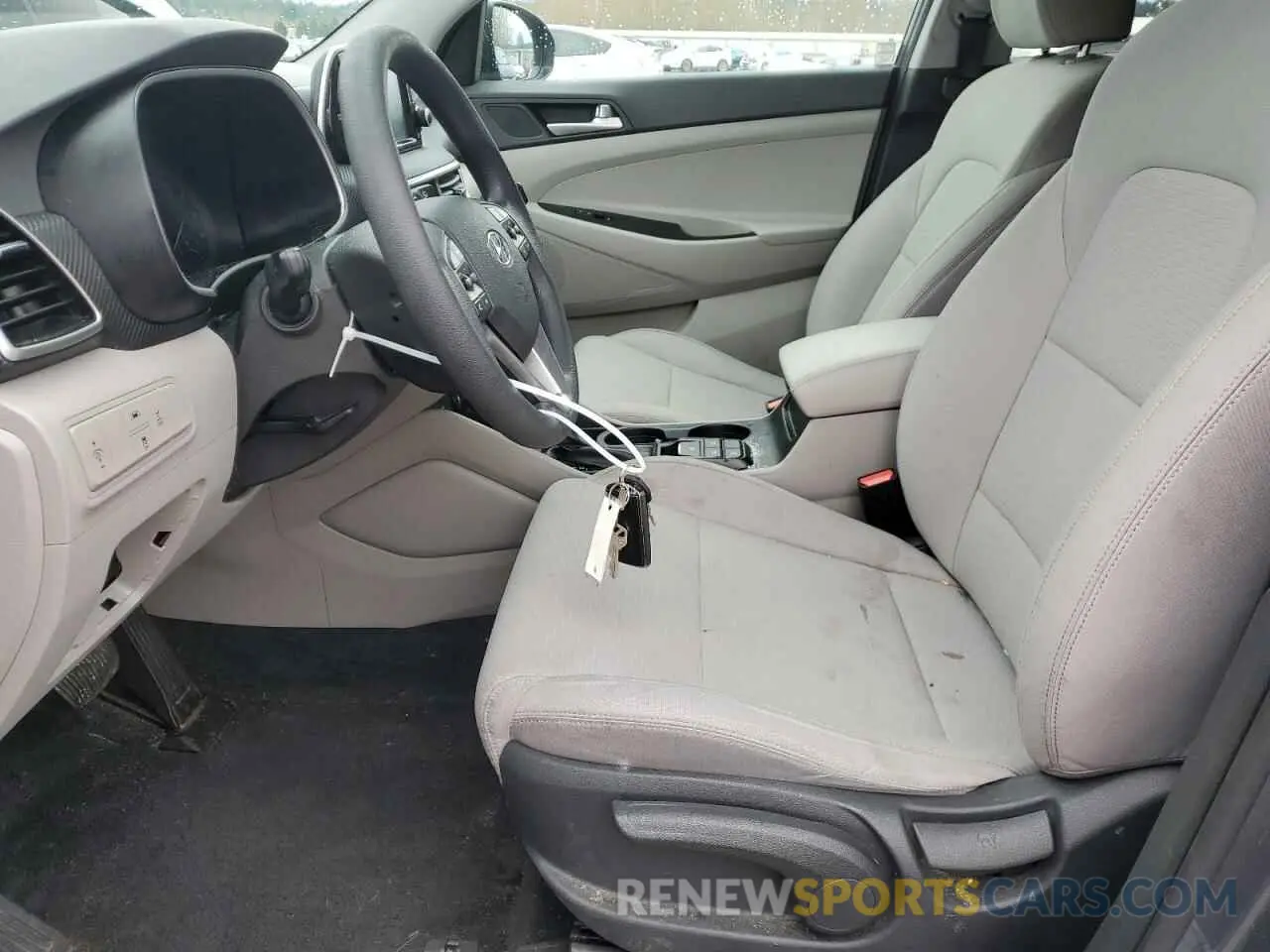 7 Photograph of a damaged car KM8J2CA49KU032440 HYUNDAI TUCSON 2019