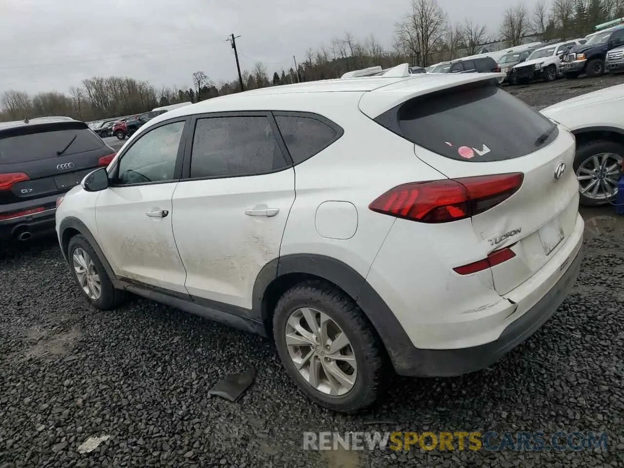 2 Photograph of a damaged car KM8J2CA49KU070301 HYUNDAI TUCSON 2019
