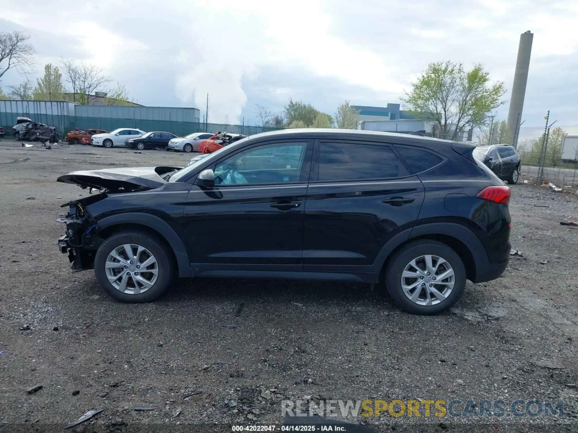 15 Photograph of a damaged car KM8J2CA49KU072789 HYUNDAI TUCSON 2019