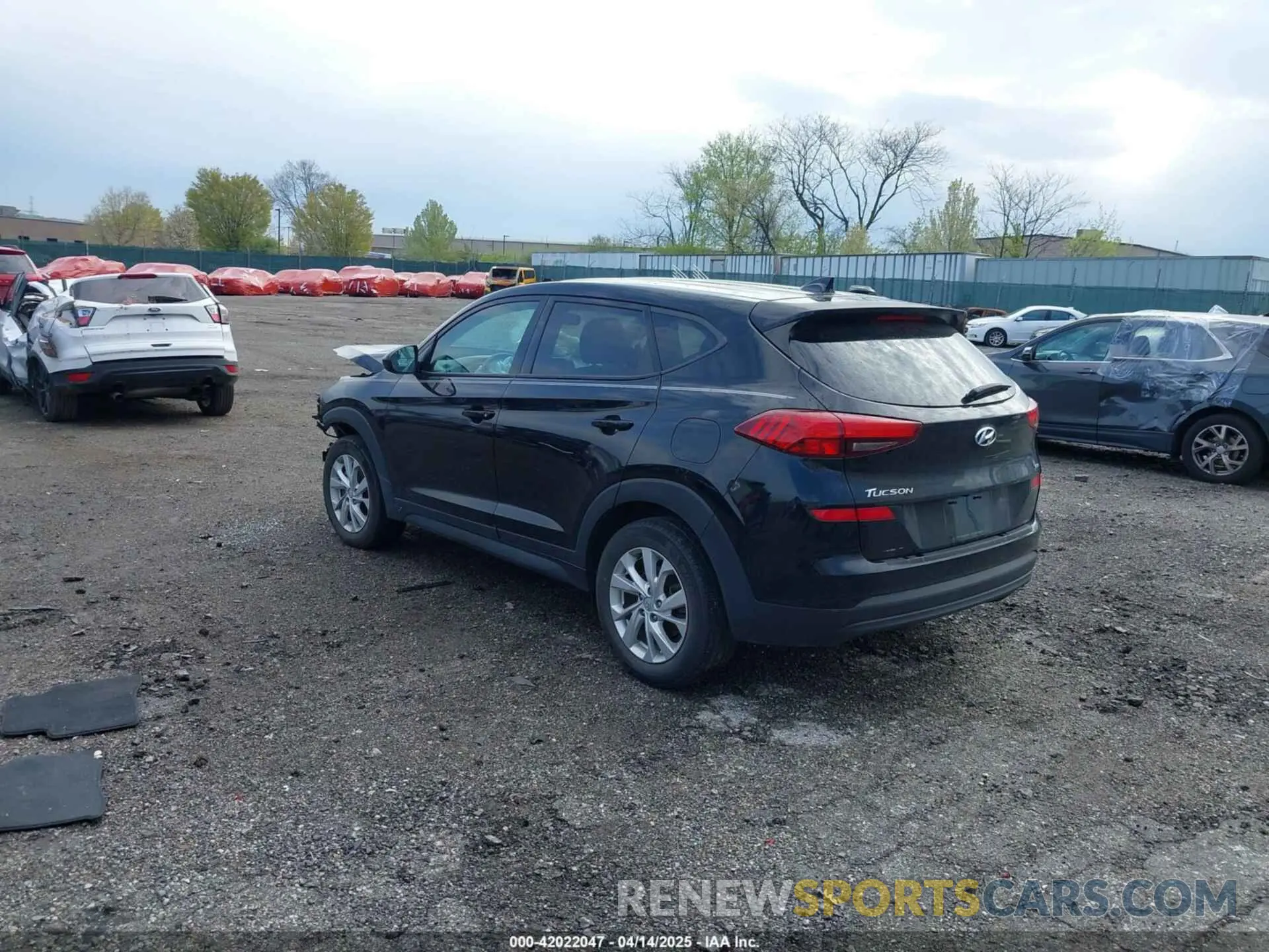 3 Photograph of a damaged car KM8J2CA49KU072789 HYUNDAI TUCSON 2019