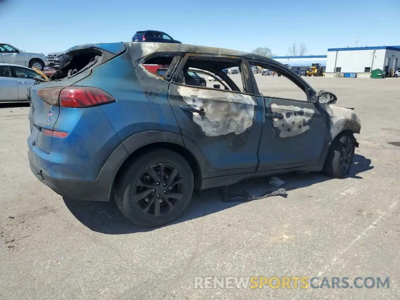 3 Photograph of a damaged car KM8J2CA49KU839735 HYUNDAI TUCSON 2019