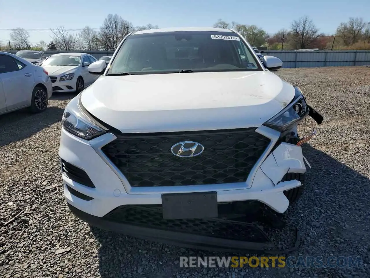 5 Photograph of a damaged car KM8J2CA49KU887266 HYUNDAI TUCSON 2019