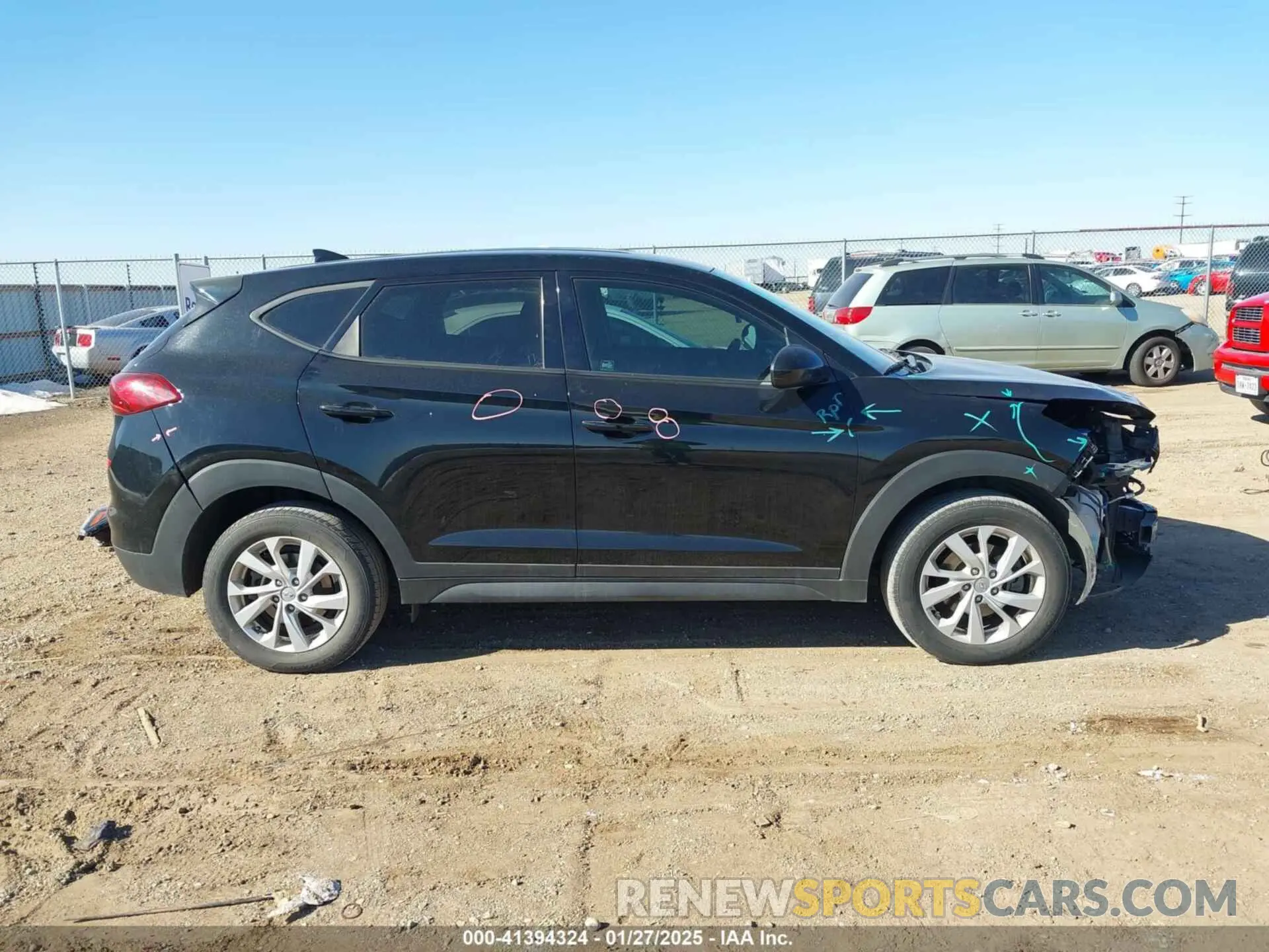 14 Фотография поврежденного автомобиля KM8J2CA49KU888868 HYUNDAI TUCSON 2019
