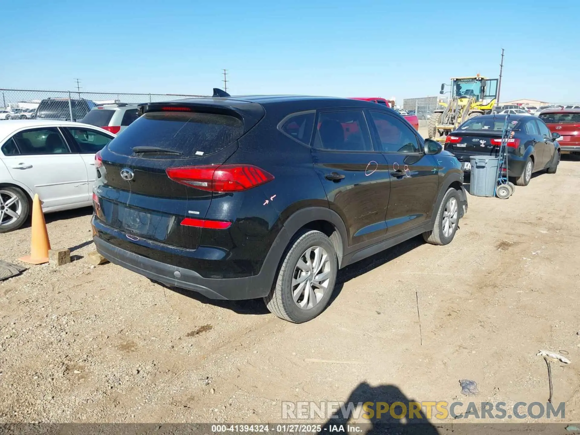 4 Фотография поврежденного автомобиля KM8J2CA49KU888868 HYUNDAI TUCSON 2019