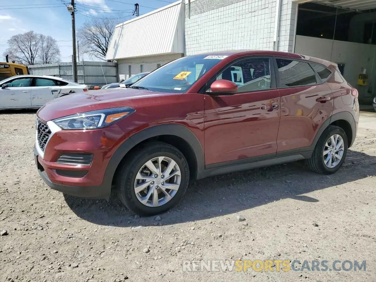 1 Photograph of a damaged car KM8J2CA4XKU839825 HYUNDAI TUCSON 2019