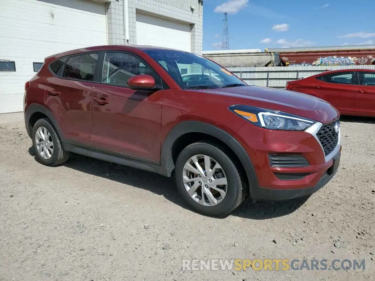 4 Photograph of a damaged car KM8J2CA4XKU839825 HYUNDAI TUCSON 2019