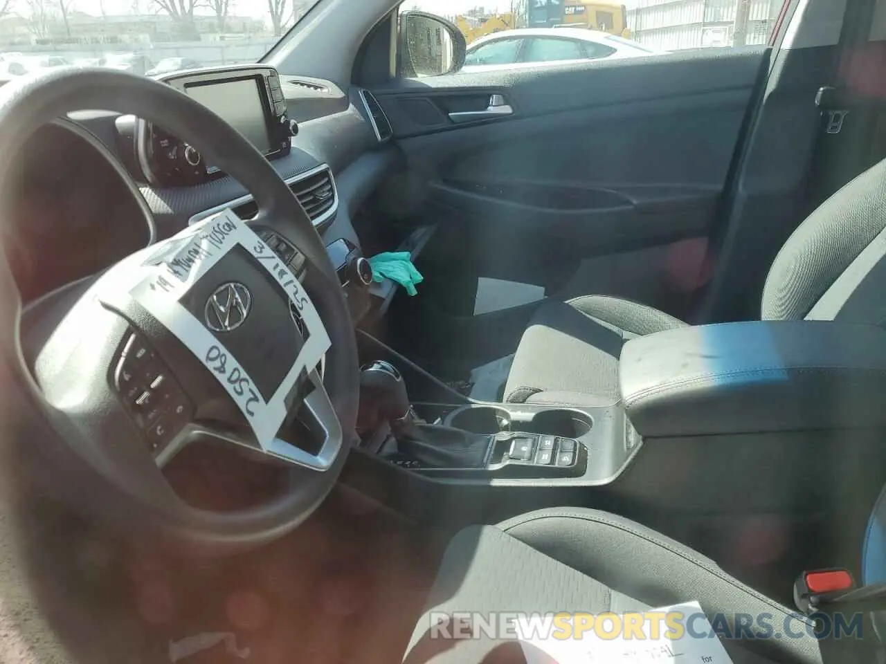7 Photograph of a damaged car KM8J2CA4XKU839825 HYUNDAI TUCSON 2019