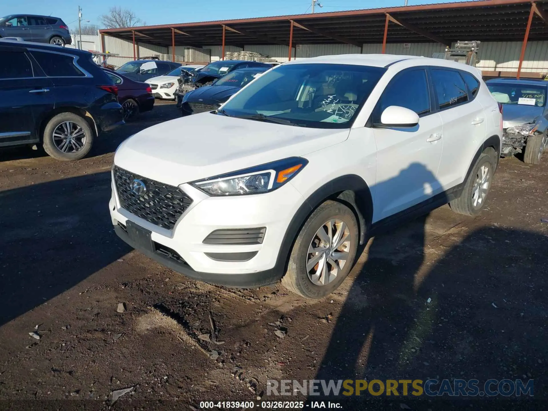 2 Photograph of a damaged car KM8J2CA4XKU843552 HYUNDAI TUCSON 2019