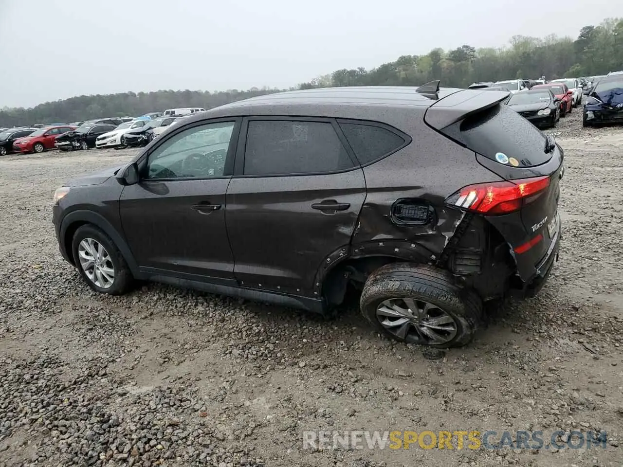 2 Photograph of a damaged car KM8J2CA4XKU869150 HYUNDAI TUCSON 2019