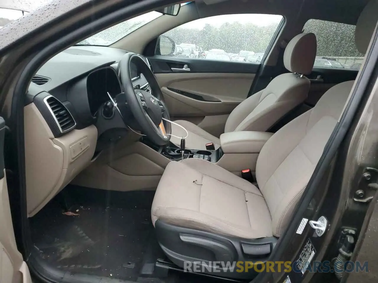 7 Photograph of a damaged car KM8J2CA4XKU869150 HYUNDAI TUCSON 2019