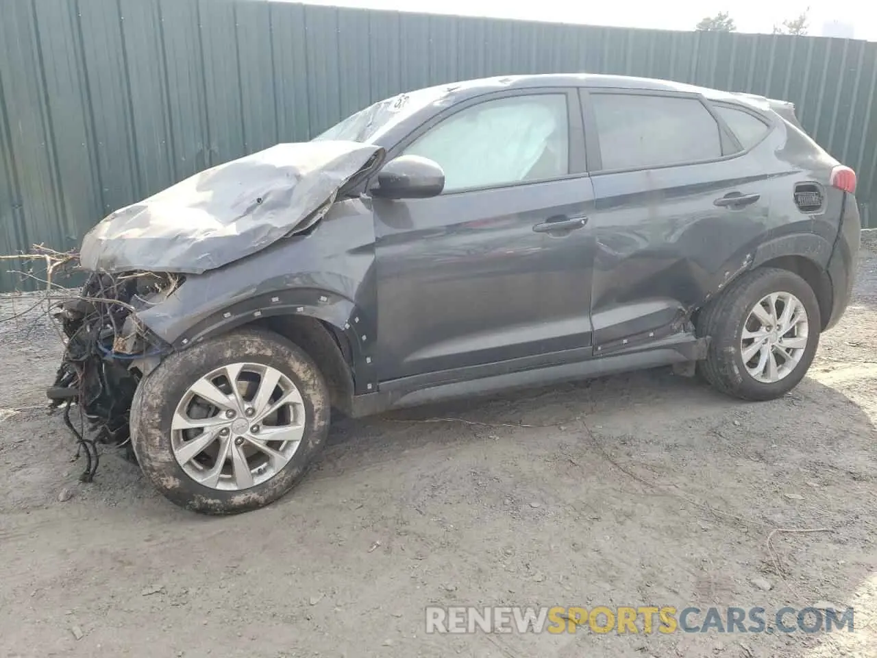 1 Photograph of a damaged car KM8J2CA4XKU895148 HYUNDAI TUCSON 2019