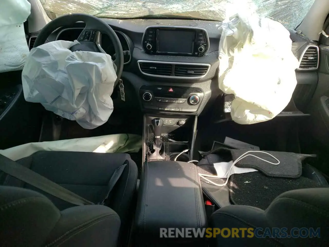 8 Photograph of a damaged car KM8J2CA4XKU895148 HYUNDAI TUCSON 2019