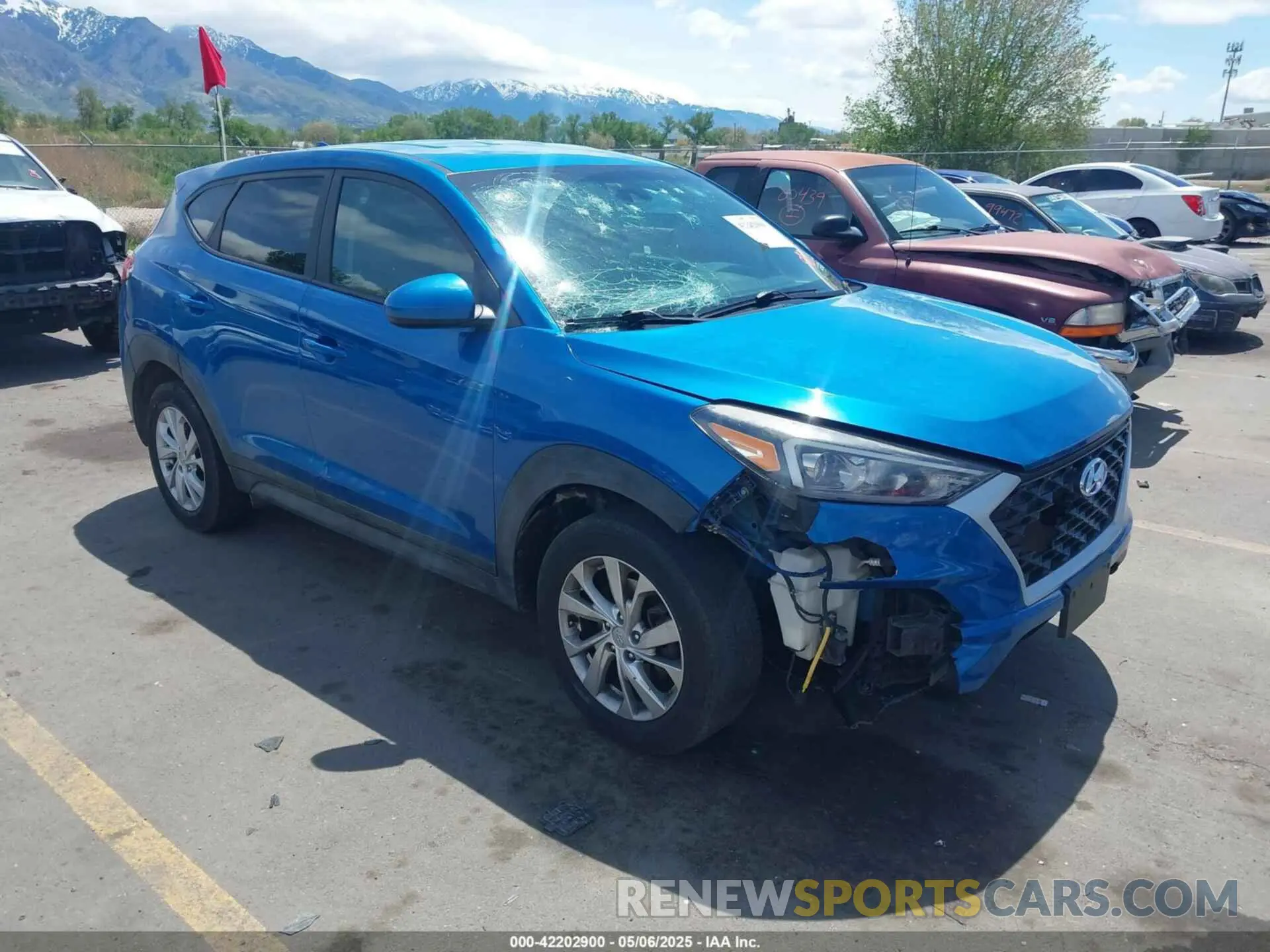 1 Фотография поврежденного автомобиля KM8J2CA4XKU908755 HYUNDAI TUCSON 2019