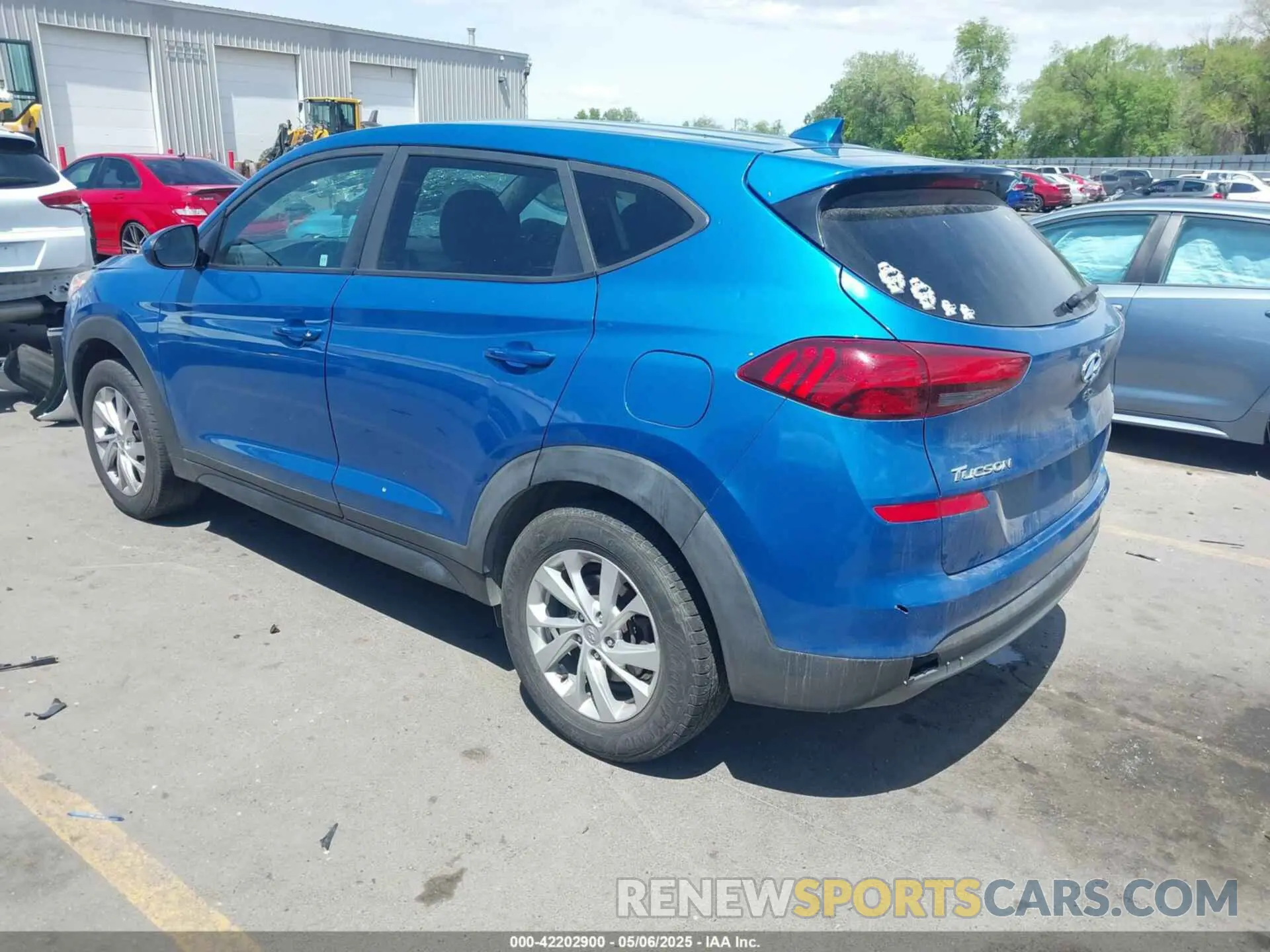 3 Фотография поврежденного автомобиля KM8J2CA4XKU908755 HYUNDAI TUCSON 2019
