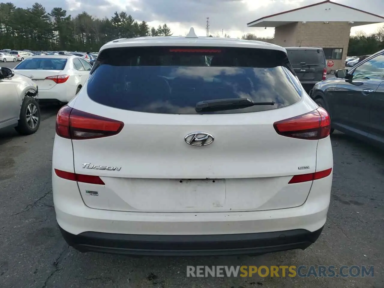 6 Photograph of a damaged car KM8J2CA4XKU914538 HYUNDAI TUCSON 2019