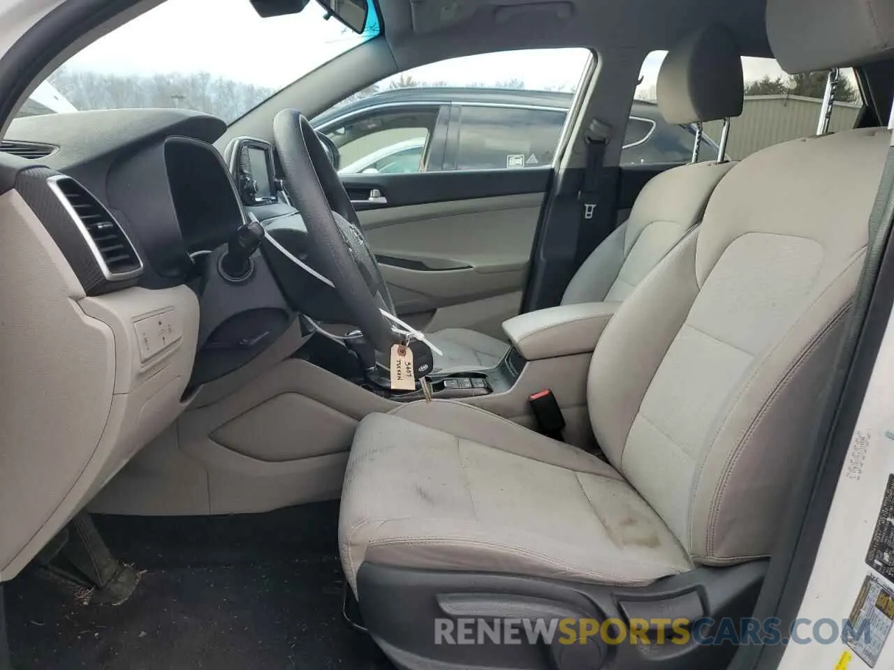 7 Photograph of a damaged car KM8J2CA4XKU914538 HYUNDAI TUCSON 2019
