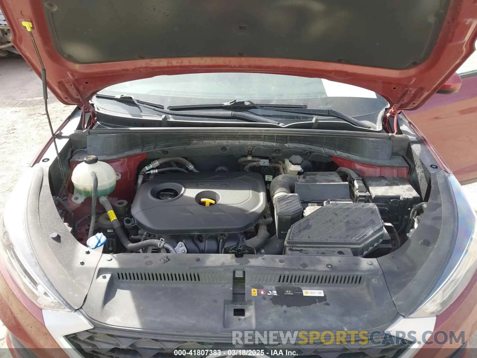 10 Photograph of a damaged car KM8J2CA4XKU933204 HYUNDAI TUCSON 2019