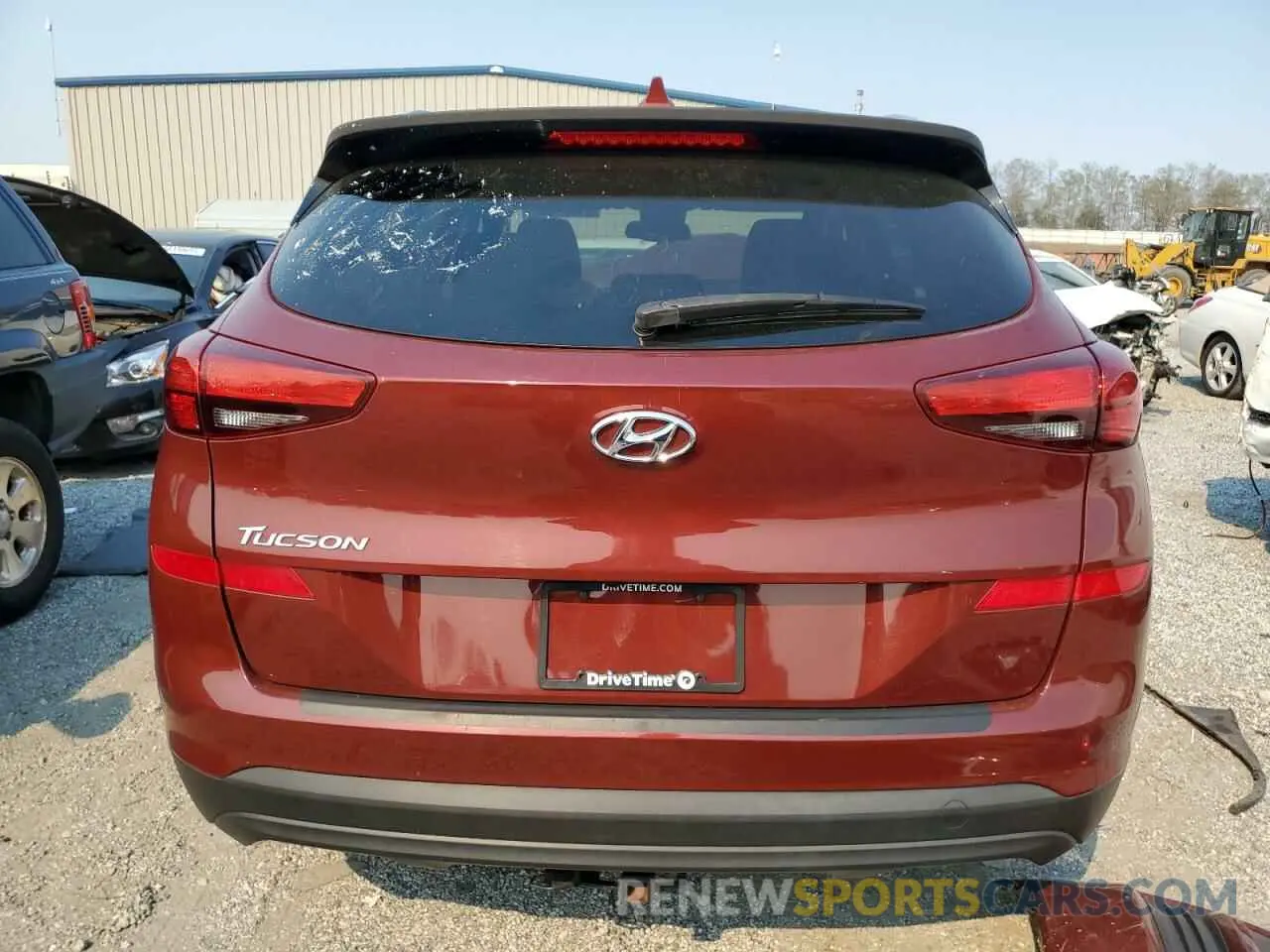 6 Photograph of a damaged car KM8J33A40KU002904 HYUNDAI TUCSON 2019