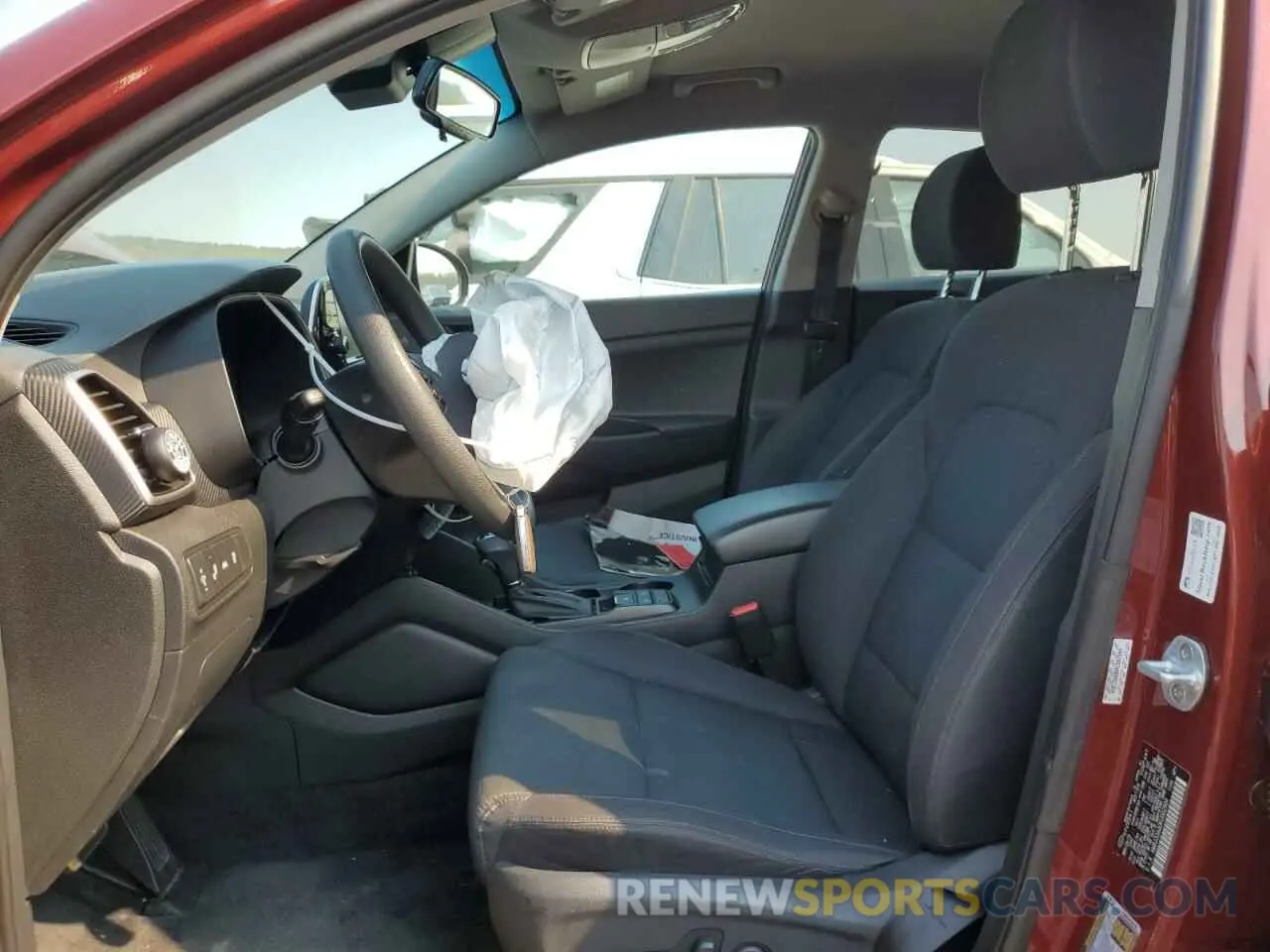 7 Photograph of a damaged car KM8J33A40KU002904 HYUNDAI TUCSON 2019