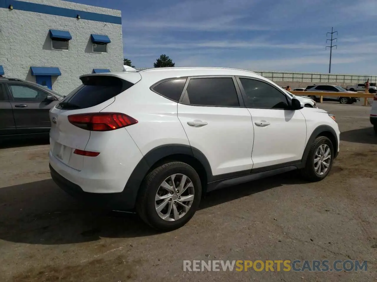 3 Photograph of a damaged car KM8J33A40KU871681 HYUNDAI TUCSON 2019