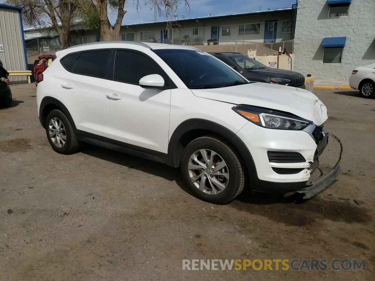 4 Photograph of a damaged car KM8J33A40KU871681 HYUNDAI TUCSON 2019