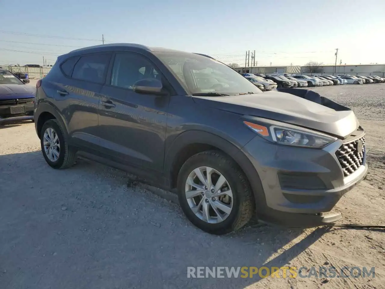 4 Photograph of a damaged car KM8J33A41KU043851 HYUNDAI TUCSON 2019