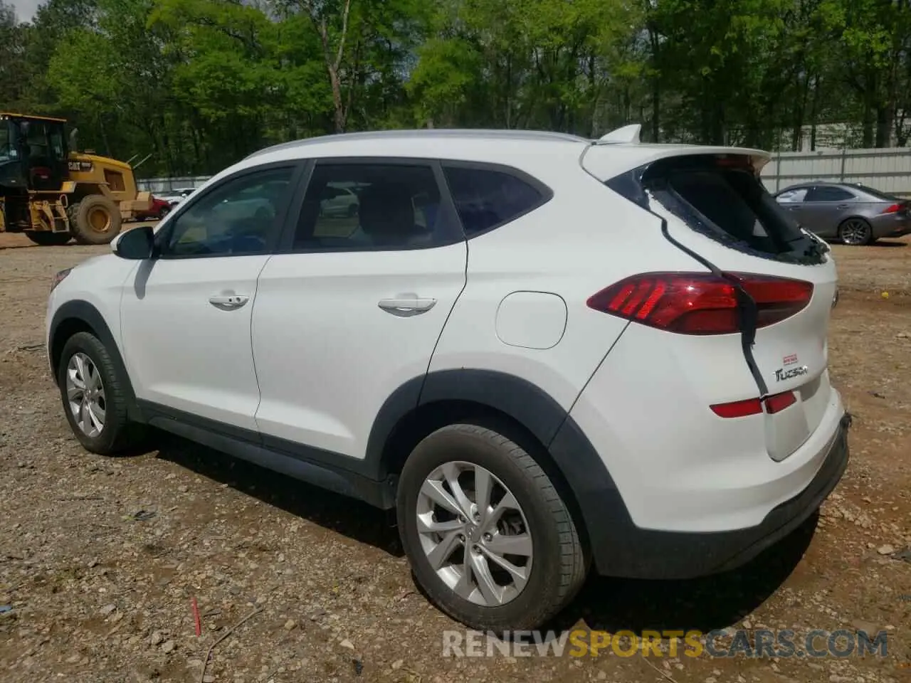 2 Photograph of a damaged car KM8J33A41KU991490 HYUNDAI TUCSON 2019