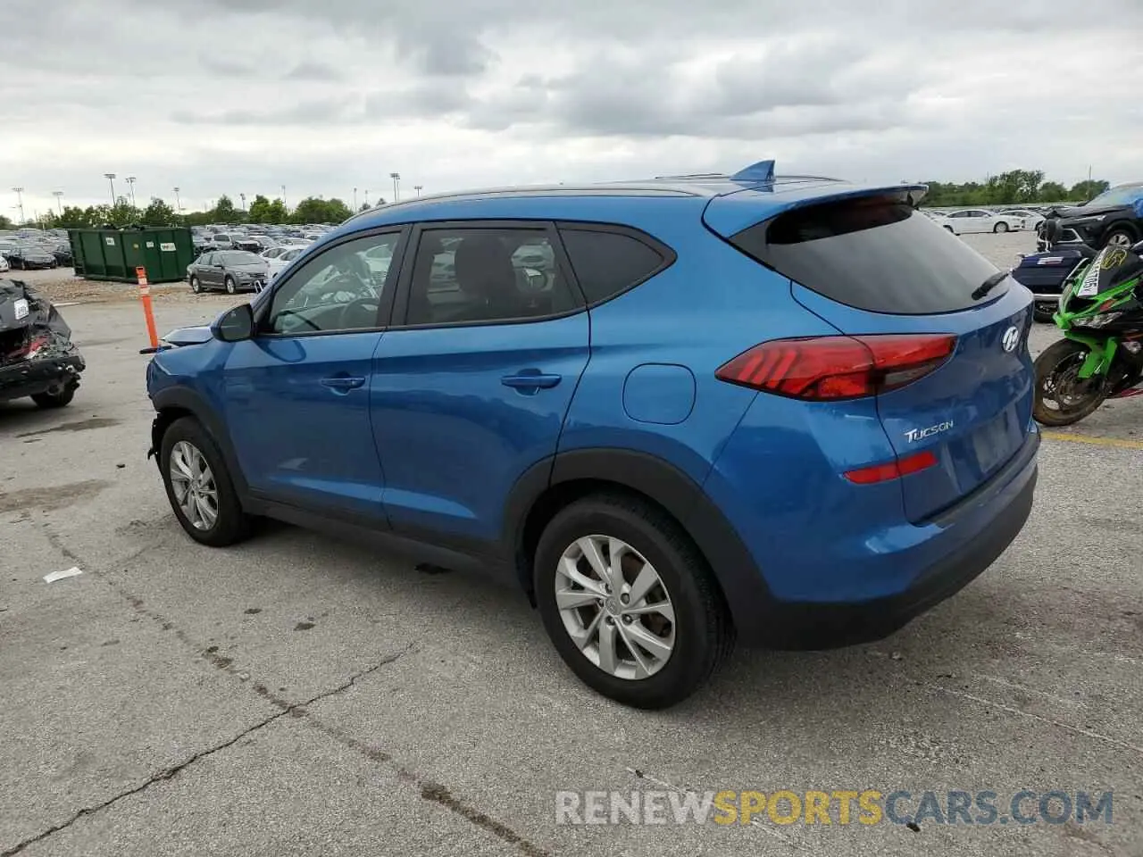 2 Фотография поврежденного автомобиля KM8J33A42KU026573 HYUNDAI TUCSON 2019
