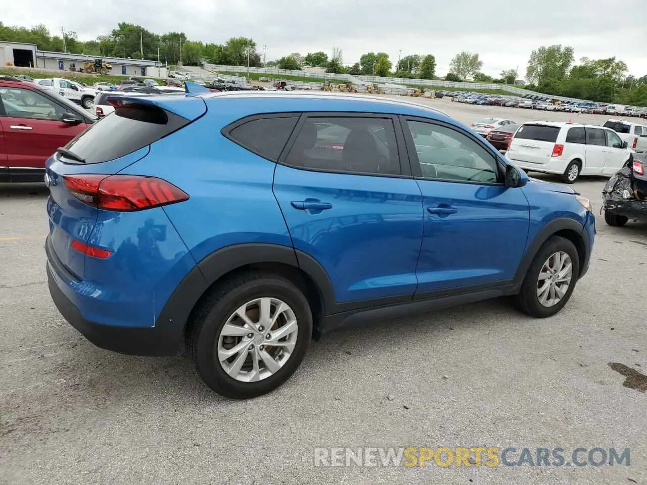 3 Фотография поврежденного автомобиля KM8J33A42KU026573 HYUNDAI TUCSON 2019