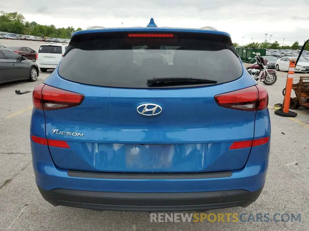 6 Фотография поврежденного автомобиля KM8J33A42KU026573 HYUNDAI TUCSON 2019