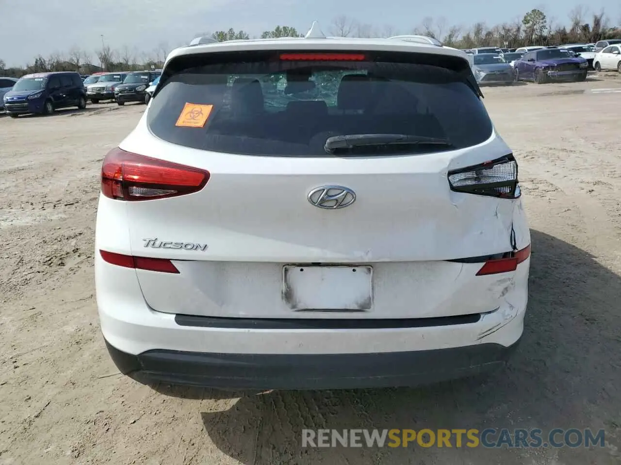 6 Photograph of a damaged car KM8J33A43KU072879 HYUNDAI TUCSON 2019
