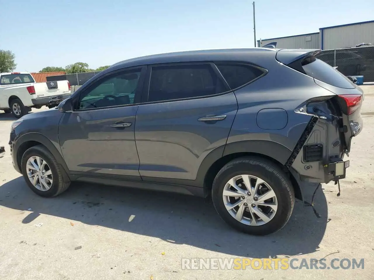 2 Photograph of a damaged car KM8J33A43KU078620 HYUNDAI TUCSON 2019