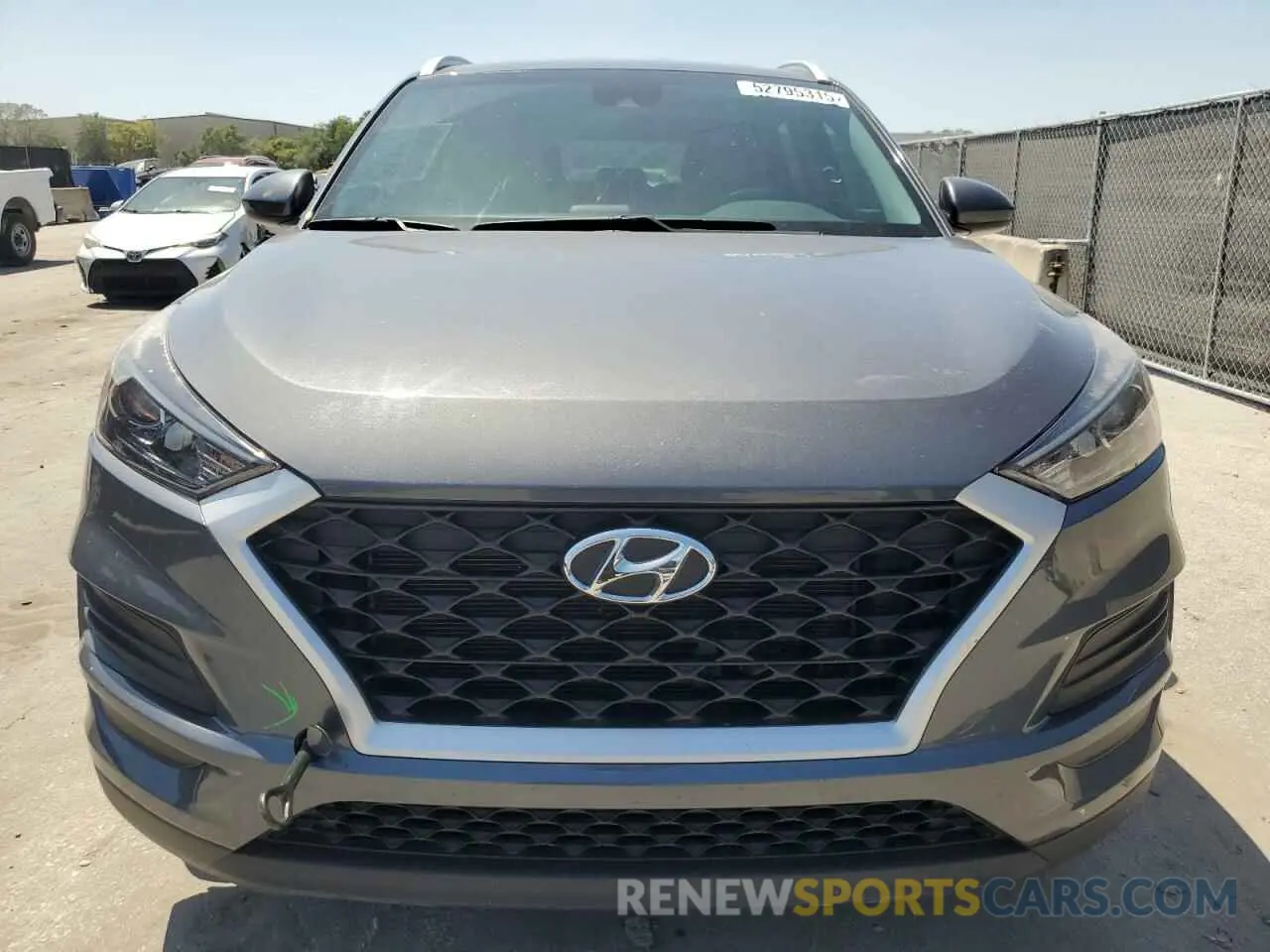 5 Photograph of a damaged car KM8J33A43KU078620 HYUNDAI TUCSON 2019