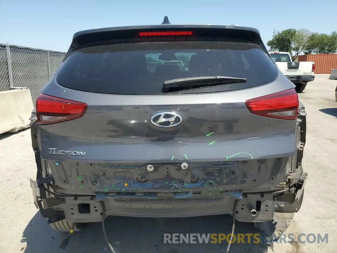 6 Photograph of a damaged car KM8J33A43KU078620 HYUNDAI TUCSON 2019