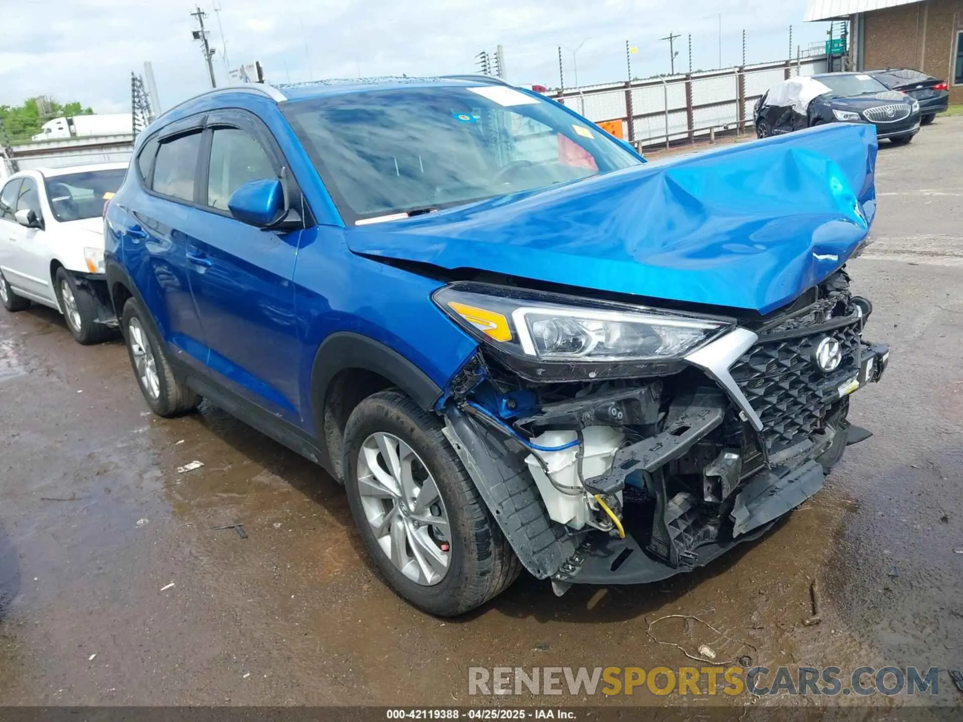 1 Фотография поврежденного автомобиля KM8J33A46KU025569 HYUNDAI TUCSON 2019