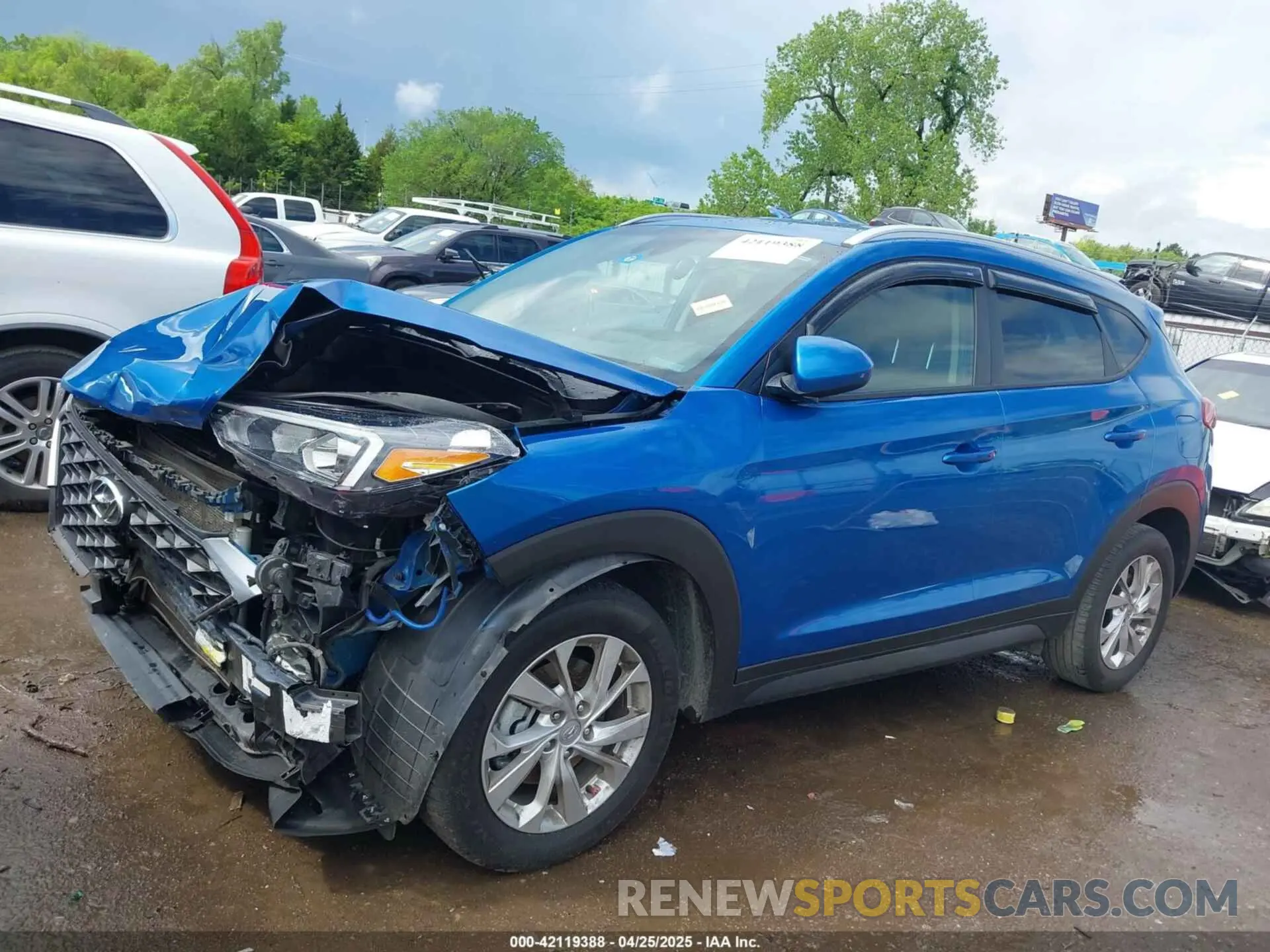 15 Фотография поврежденного автомобиля KM8J33A46KU025569 HYUNDAI TUCSON 2019