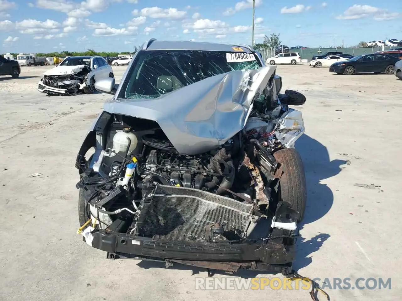 5 Photograph of a damaged car KM8J33A49KU979832 HYUNDAI TUCSON 2019