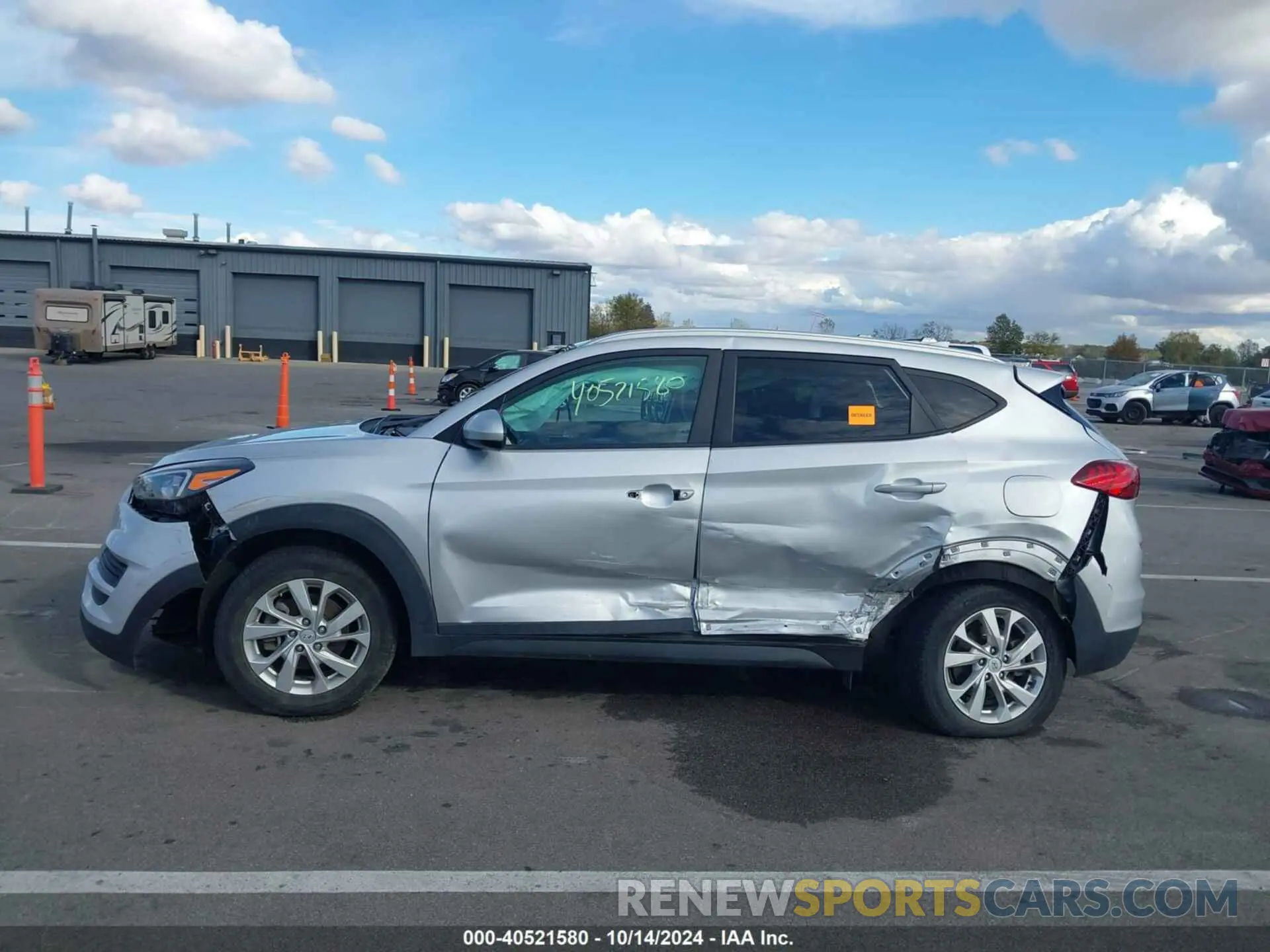 15 Фотография поврежденного автомобиля KM8J33A49KU998607 HYUNDAI TUCSON 2019