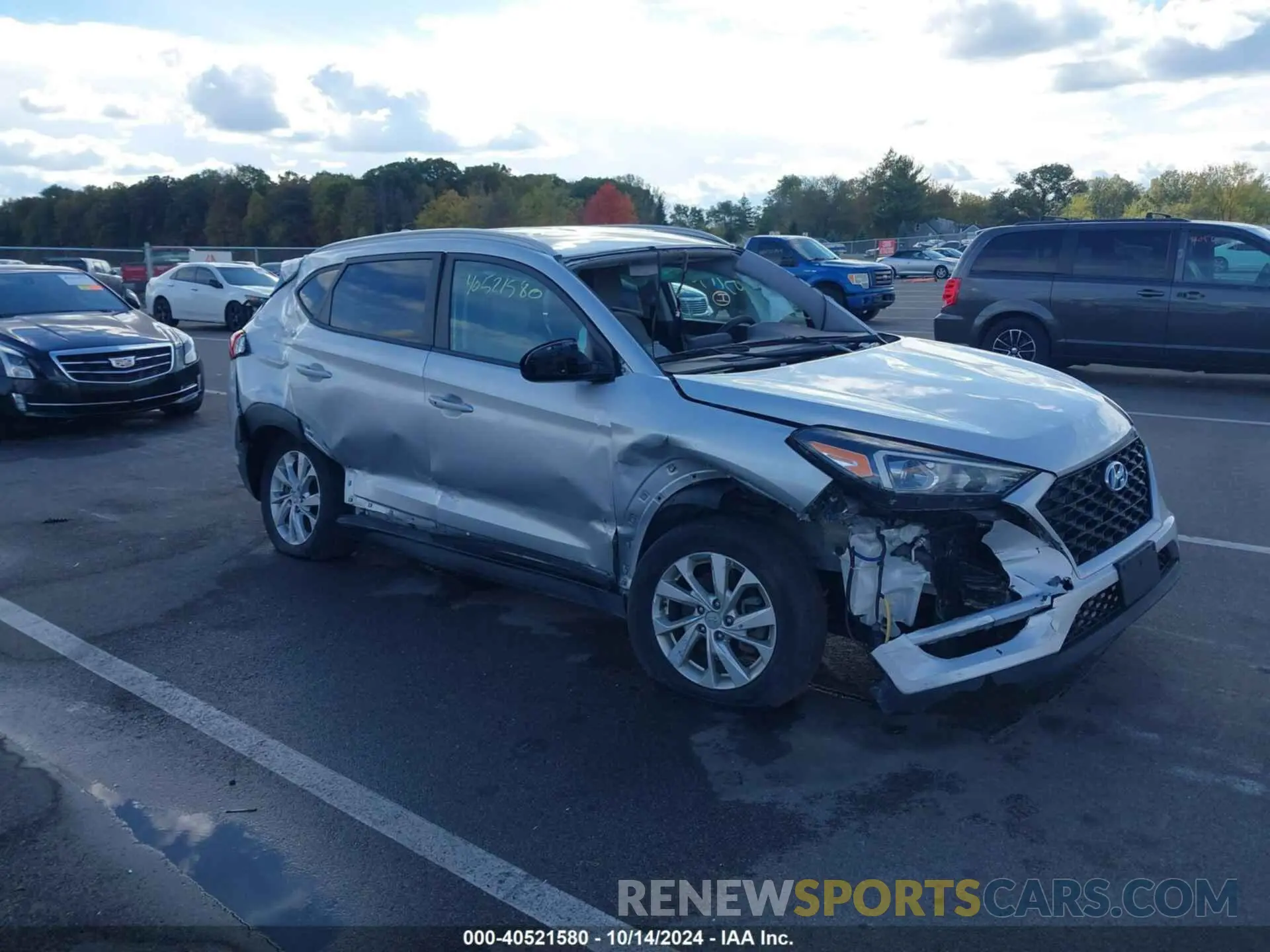 6 Фотография поврежденного автомобиля KM8J33A49KU998607 HYUNDAI TUCSON 2019