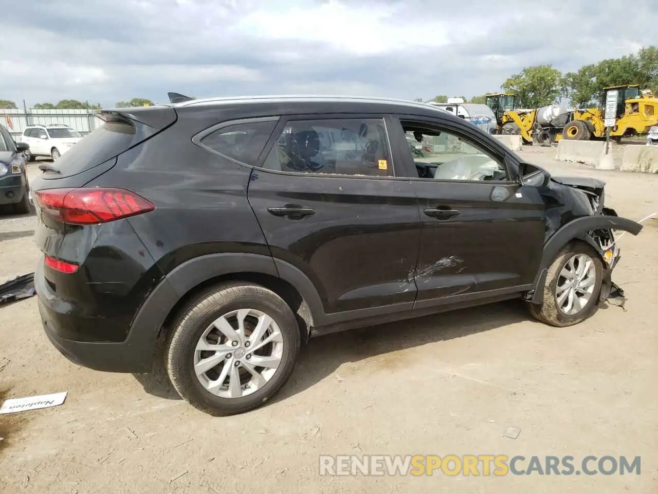 3 Photograph of a damaged car KM8J33A4XKU851261 HYUNDAI TUCSON 2019