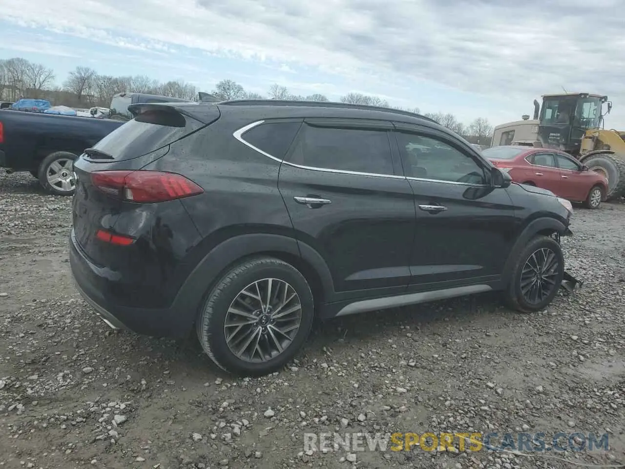 3 Photograph of a damaged car KM8J33AL1KU045395 HYUNDAI TUCSON 2019