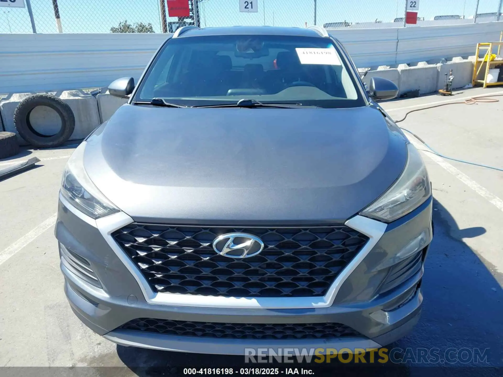 13 Photograph of a damaged car KM8J33AL1KU890618 HYUNDAI TUCSON 2019