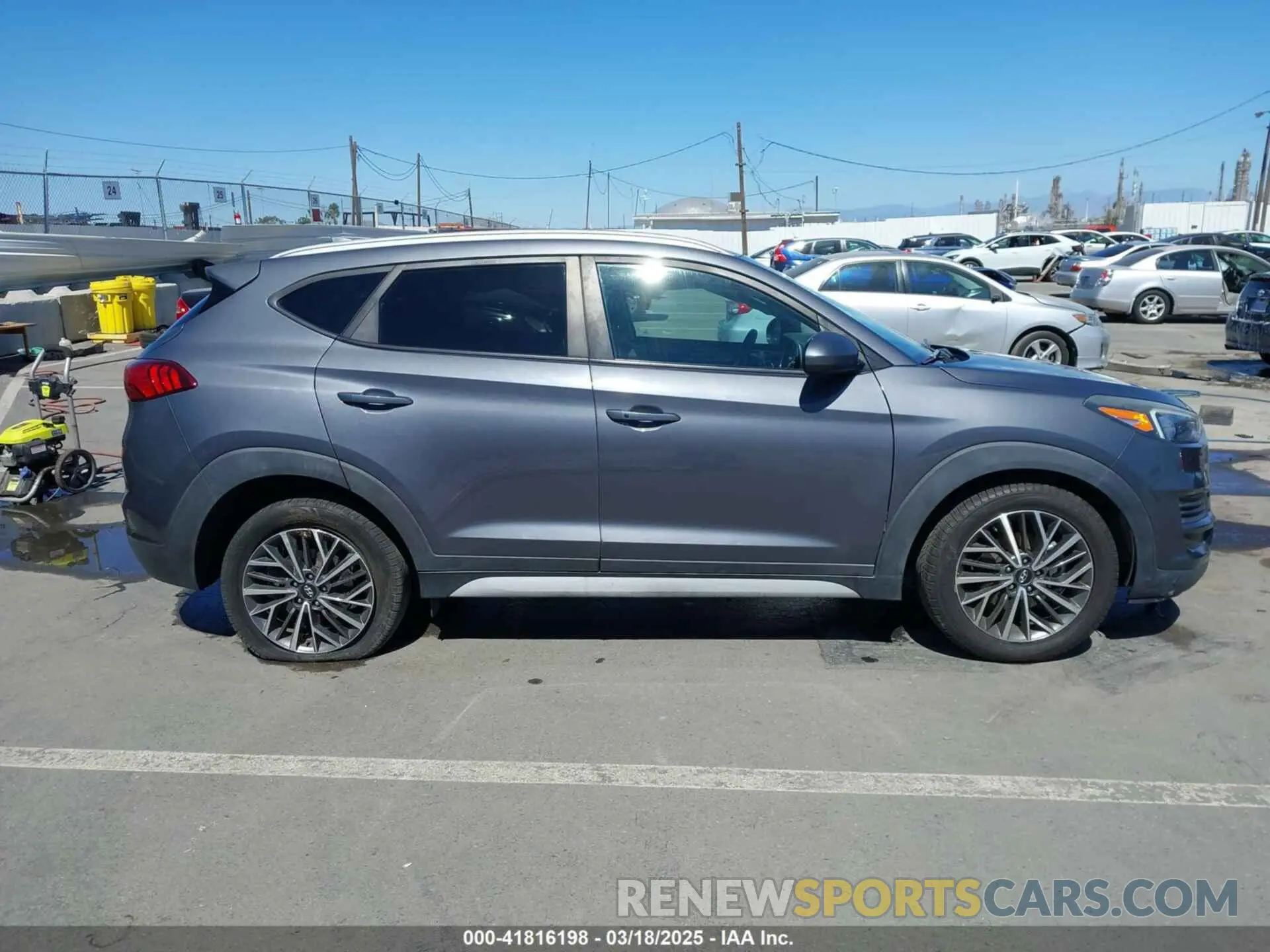 14 Photograph of a damaged car KM8J33AL1KU890618 HYUNDAI TUCSON 2019
