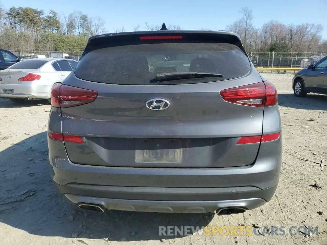 6 Photograph of a damaged car KM8J33AL1KU960411 HYUNDAI TUCSON 2019