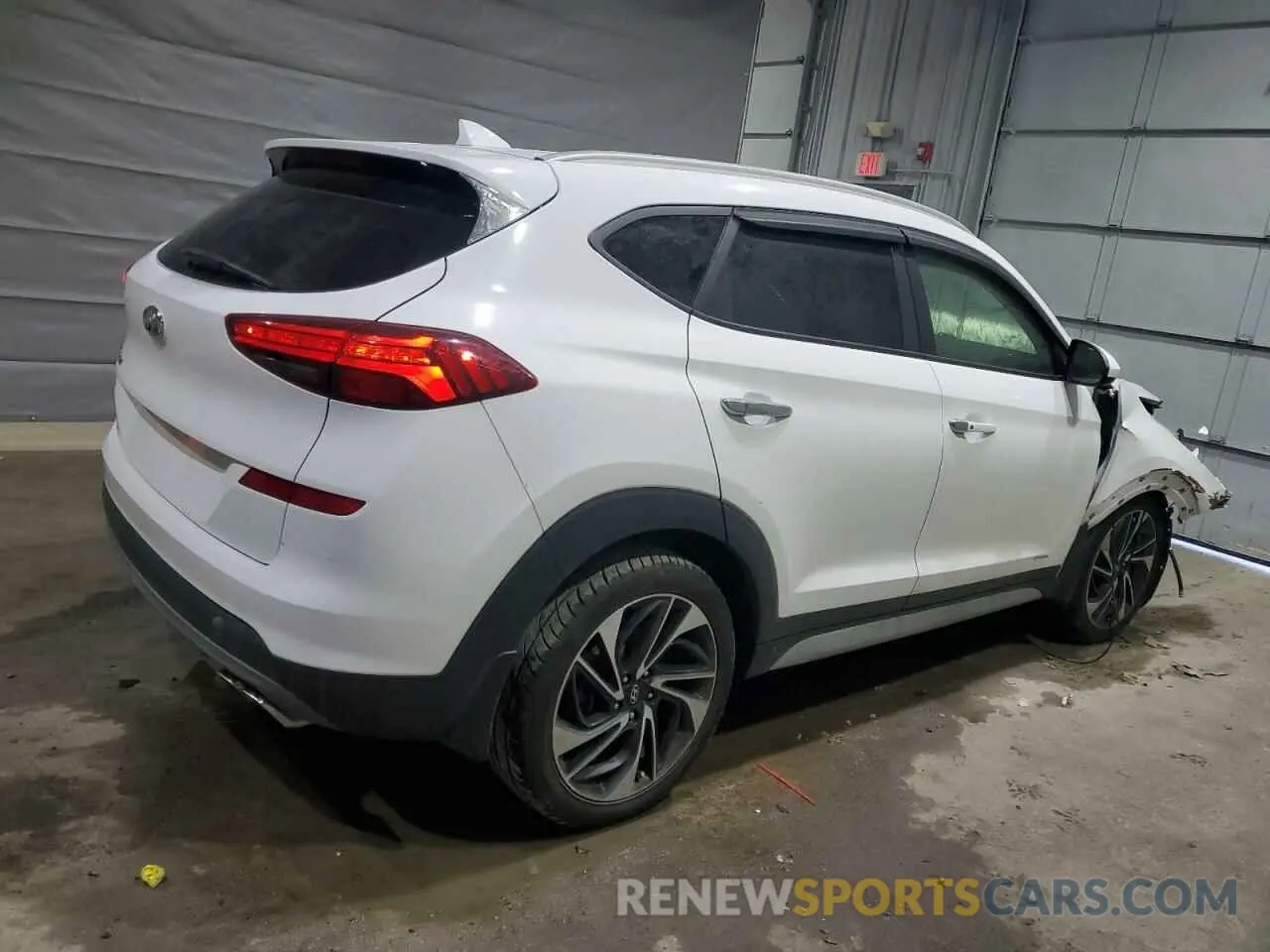 3 Photograph of a damaged car KM8J33AL2KU866781 HYUNDAI TUCSON 2019