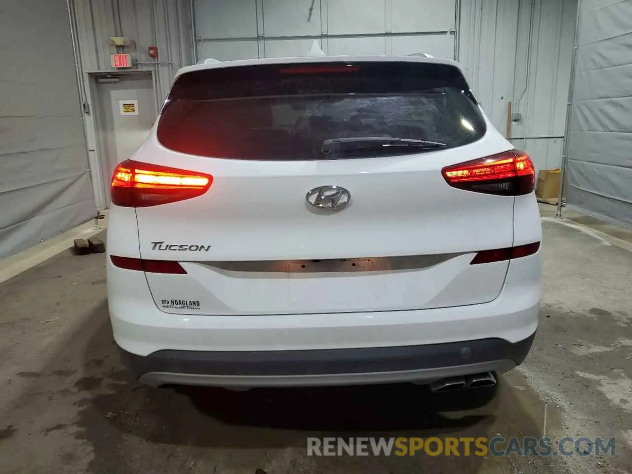 6 Photograph of a damaged car KM8J33AL2KU866781 HYUNDAI TUCSON 2019