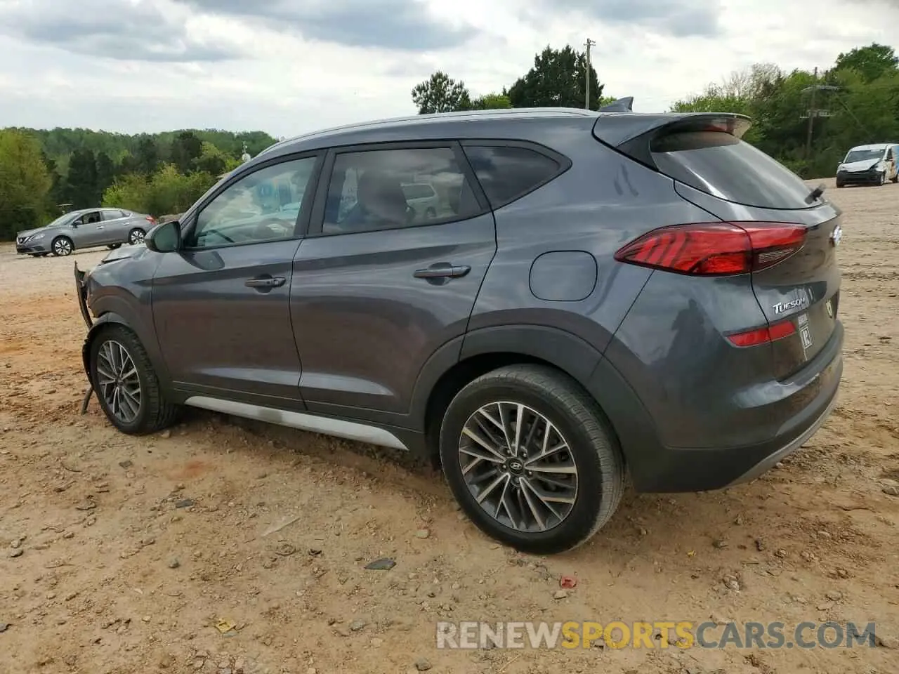 2 Photograph of a damaged car KM8J33AL2KU878218 HYUNDAI TUCSON 2019